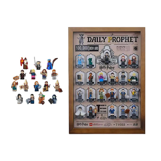 Display Case Compatible with LEGO® Harry Potter Minifigures 71022