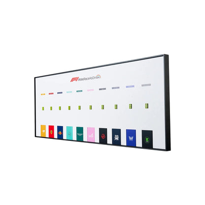 Acrylic Display Frame Compatible with LEGO® Speed Champions F1 Series PLUS - Style D