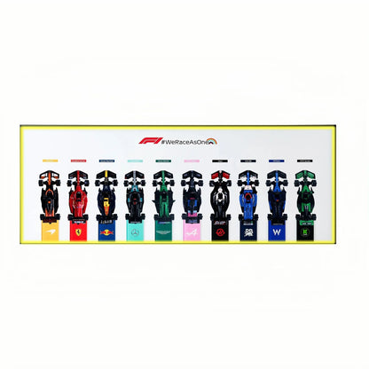 Acrylic Display Frame Compatible with LEGO® Speed Champions F1 Series PLUS - Style D